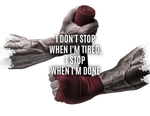 iPhone Schutzhülle - i don't stop when i'm tired