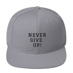 Snapback-Cap - Never give up