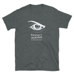 Baumwoll T-Shirt - Respect is the first step to victory (Fighter im Auge)