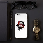iPhone case (white) - I'm a fighter not a quitter