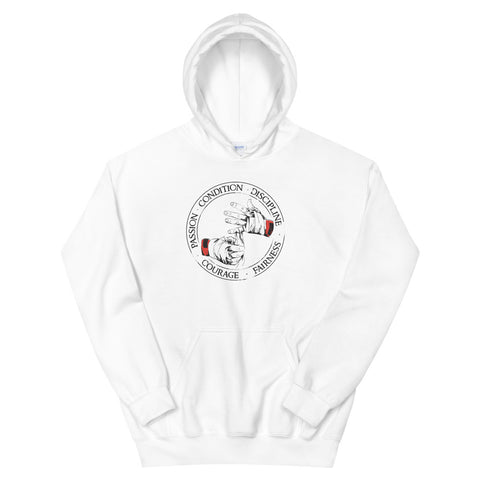 chic hoodie - Passion, Condition, Discipline, Courage