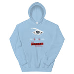 stylish unisex hoodie - The moment before (fighting ring in the eye)