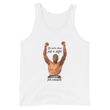 Cotton tank top - It's more than just a fight - Mindset for winners