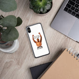 iPhone protective cover (white) - Mindset for winners