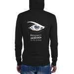 Zip Up Hoodie - Respect is the first step to victory