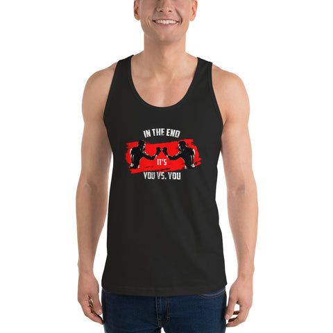 American Tank-Top (unisex) - In the end it's you vs. you