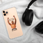 iPhone protective cover (transparent) - Mindset for winners