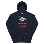 stylish unisex hoodie - The moment before (fighting ring in the eye)