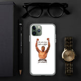 iPhone protective cover (white) - Mindset for winners