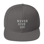 Snapback cap - Never give up